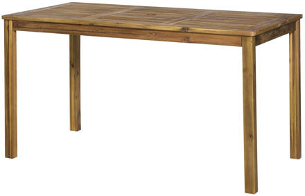 Tuintafel 'Larissa' 135 x 80cm, Acaciahout - 135 cm