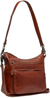 Tula Schoudertas cognac Damestas - H 22 x B 25 x D 10