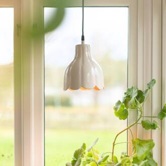 Tulippa hanglamp Ø 17 cm, beige, stekker
