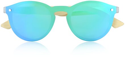 Tulum gepolariseerde zonnebril - bamboe/groen