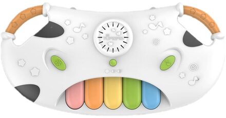 Tumama Baby Muziek Piano Kids Baby Instrumenten Peuter Speelgoed Educatief Leren Lied Koe Hamster Vorm Geometrische Blokken Sorteren