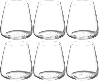 Tumbler glazen Selenga - 430 ml - 6x stuks - Luxe - Drinkglazen - Waterglazen