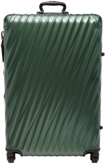 Tumi 19 Degree Aluminium Extended Trip Packing Case texture forest green Harde Koffer Groen - H 77.5 x B 52 x D 28