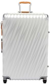 Tumi 19 Degree Aluminium Extended Trip Packing Case texture silver hardcase koffer Zilver - H 77.5 x B 52 x D 28 cm