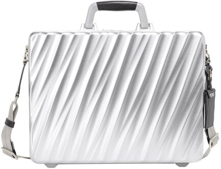 Tumi 19 Degree Aluminum Briefcase silver schoudertas heren Zilver - H 30.5 x B 40.5 x D 9.3 cm