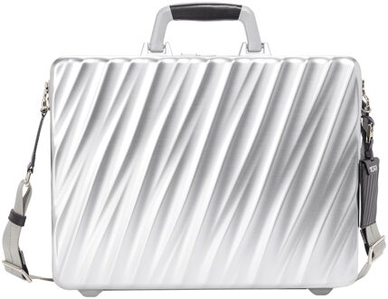 Tumi 19 Degree Aluminum Briefcase silver Zakelijke koffer Zilver - H 30,5 x B 40,5 x D 9,3