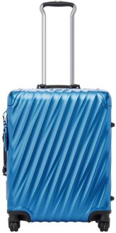 Tumi 19 Degree Aluminum Continental Carry-On texture horizon blue hardcase koffer Blauw - H 56 x B 42 x D 23 cm