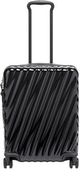 Tumi 19 Degree Continental Expandable 4 Wheel Trolley black hardcase koffer Zwart - H 55 x B 40 x D 23/28 cm