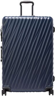 Tumi 19 Degree Frame Ext Trip 4 Whl P/C navy texture hardcase koffer Blauw - H 76 x B 52 x D 28 cm