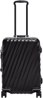 Tumi 19 Degree Frame Intl Wheel C/O black texture hardcase koffer Zwart - H 55 x B 35.5 x D 23 cm
