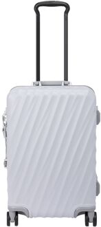 Tumi 19 Degree Frame Intl Wheel C/O pearl grey texture hardcase koffer Grijs - H 55 x B 35.5 x D 23 cm