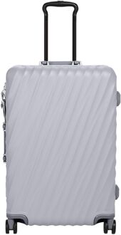 Tumi 19 Degree Frame St 4 Whl P/C pearl grey texture hardcase koffer Grijs - H 66 x B 45 x D 26 cm