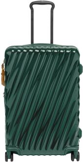 Tumi 19 Degree St EXP 4 Whl P/C hunter green hardcase koffer Groen - H 66 x B 44.5 x D 25.5 cm