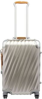 Tumi 19 Degree Titanium International Carry-On titanium hardcase koffer Grijs - H 56 x B 35.5 x D 23 cm