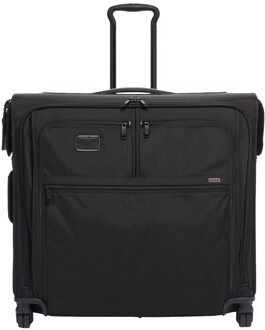 Tumi Alpha Extended Trip 4 Wheel Garment Bag black Zachte koffer Zwart - H 61 x B 33 x D 64
