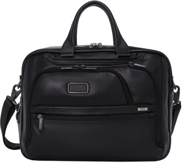 Tumi Alpha Medium 15" Exp Briefcase black Zwart - H 32 x B 40,5 x D 14 cm