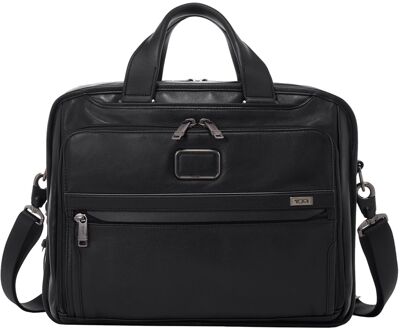 Tumi Alpha Organizer Brief 150221 black schoudertas heren Zwart - H 32 x B 40 x D 12.5 cm