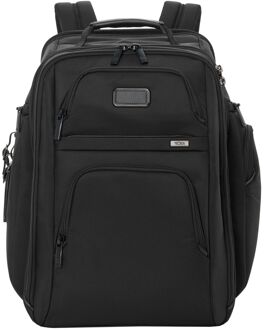 Tumi Alpha Packing Backpack black weekendtas handbagage Zwart - H 44 x B 30.5 x D 24 cm