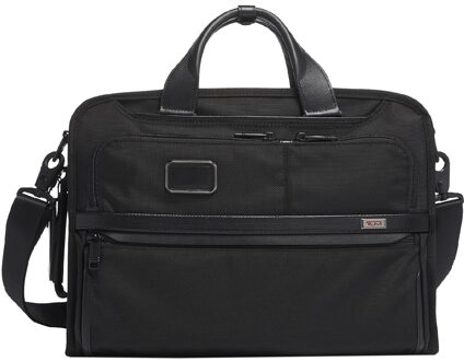 Tumi Alpha Slim Three Way Brief black Zwart - H 29 x B 40.5 x D 9