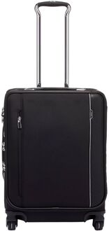 Tumi Arrive Continental Dual Accesses CarryOn black zachte koffer Zwart - H 56 x B 40.50 x D 23 cm