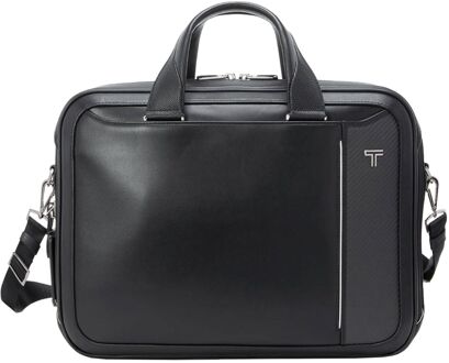 Tumi Arrive Slim Brief black schoudertas heren Zwart - H 32 x B 41.5 x D 5.75 cm