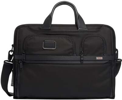 Tumi laptoptas 17 inch L black Zwart