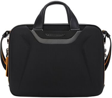 Tumi McLaren Business Non-Wheeled Top Zip Brief black schoudertas heren Zwart - H 29 x B 38 x D 6.25 cm