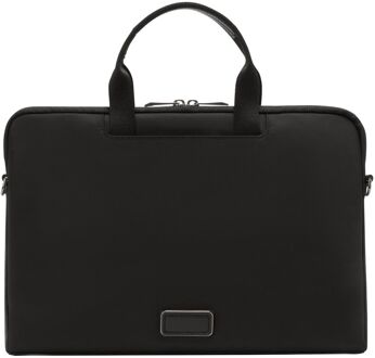 Tumi Voyageur Dakota Laptop Crossbody black/gunmetal Zwart - H 24,5 x B 36 x D 3,75 cm