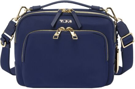 Tumi Voyageur Teghan Crossbody indigo/light gold damestas Multicolor - H 16 x B 21 x D 6 cm