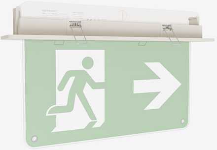 Tumu noodverlichting accessoireset - Inbouwset Wit