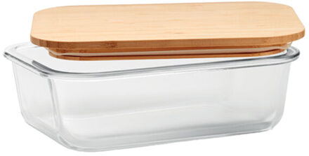Tundra bamboe lunchbox - maat One size Wit