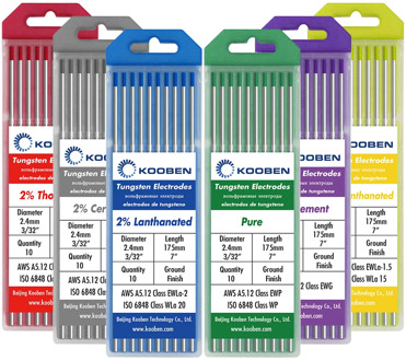 Tungsten Electrodes Tig Welding Rods 175mm 1.0 1.6 2.4 3.2mm WL20 WP WR20 E3 WC20 WT20 WL15