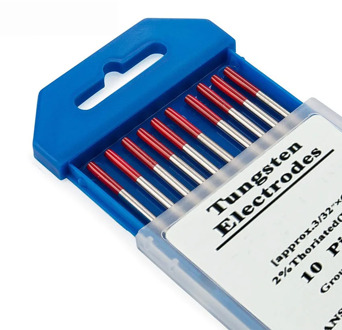 Tungsten Electrodes Welding Electrodes 1.0 1.6 2.0 2.4 3.0 3.2 4.0mm WT20 Red TIG Tig Rods