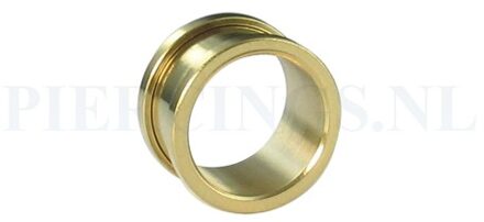 Tunnel goud kleur smal 16 mm 16 mm