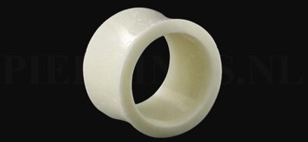 Tunnel hoorn wit 19 mm 19 mm