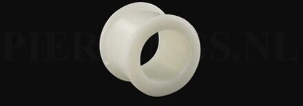 Tunnel siliconen wit 12 mm 12 mm