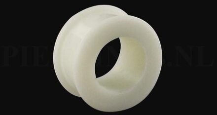 Tunnel siliconen wit 22 mm 22 mm