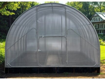 Tunnelkas Polycarbonaat 3.14 x 6 Meter Black