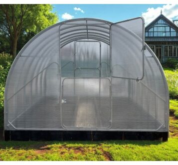 Tunnelkas Polycarbonaat 3.14 x 8 Meter Black