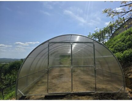 Tunnelkas Polycarbonaat 4 x 12 Meter Black