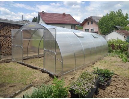 Tunnelkas Polycarbonaat 4 x 8 Meter Black