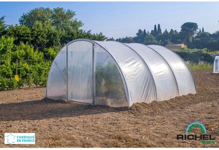 Tunnelkas Richel Transparant Met 1 Deur 450x450x225cm 20,25m²