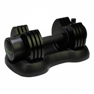 Tunturi dumbbell Selector 2,5-12,5 kg vinyl/staal zwart