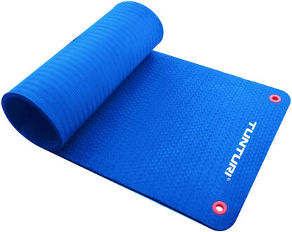 Tunturi Fitnessmat Pro 140 X 60 Cm Blauw