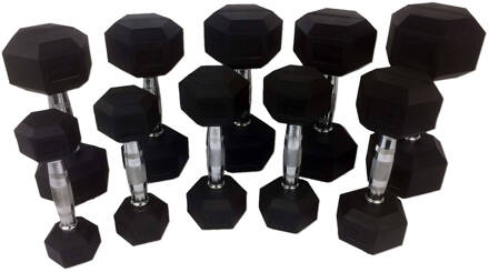 Tunturi Hexa Dumbbellset 1-10 Kg