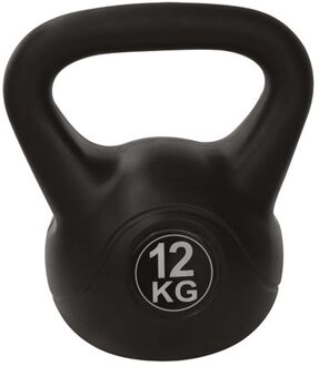 Tunturi kettlebell PVC 12 kg zwart