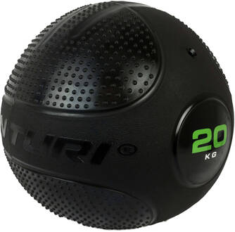 Tunturi Slam Ball - Slam Ball Crossfit - 20 kg - Zwart