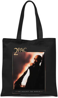 Tupac Me Against The World Tote Bag - Zwart