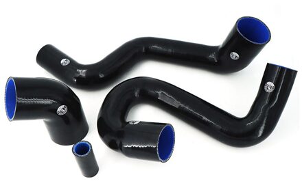 Turbo Boost Slang Siliconen Slang Kit Fit Voor Saab 95 98-08 (4 Stuks) rood/Blauw/Zwart