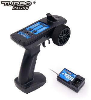 Turbo Racing P50 91805G-VT 2.4 Ghz 4CH Radio Zender Afstandsbediening Met Ontvanger Voor Rc Auto Boot